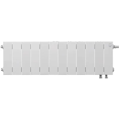 Радиатор Royal Thermo Pianoforte 200/100 биметалл 12 секций нижнее подключение цвет белый