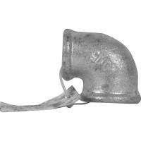 Угол переходной оцинкованный внутренняя резьба 3/4\