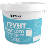 Грунтовка глубокого проникновения Grida 10 кг