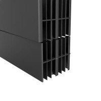 Радиатор Royal Thermo Pianoforte 500/100 биметалл 22 секции боковое подключение цвет черный