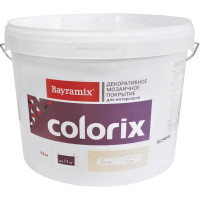 Покрытие декоративное мозаичное Bayramix Colorix CLP 409 перламутровое 4.5 кг цвет светло-бежевый