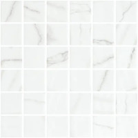 Мозаика Marble Ven White Antislip стекломасса 31.1x5.3 см цвет белый