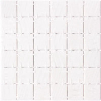 Мозаика Marble Ven White Antislip стекломасса 31.1x5.3 см цвет белый