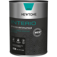 Краска для стен и потолков Newtone Interio цвет белый 0.8 л