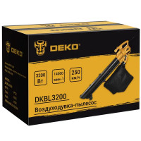 Воздуходувка-пылесос электрическая Deko DKBL3200 3200 Вт