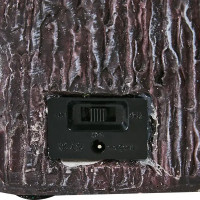 Композиция новогодняя светодиодная Горнолыжный склон 20x18x30 см