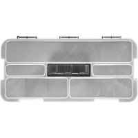 Ящик для инструментов Zalger Strongo Metal 21 дюйм 535x267x276 мм, металл
