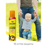Средство для защиты от клещей и комаров Gardex Baby аэрозоль 150 мл