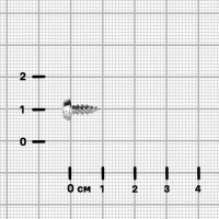 Саморезы по металлу Standers оцинкованные 3.5x9.5 мм 1052 шт.