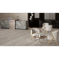 Глазурованный керамогранит Ceramente Stellare Travertine Pro White 60x60 см 1.44 м² матовый цвет белый