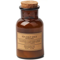 Свеча ароматизированная Sea Salt Sage коричневый 10.5 см