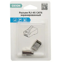 Коннектор Oxion FTP RJ-45 cat 6 2 шт.