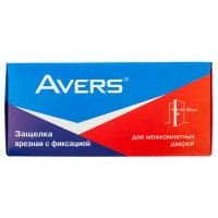 Защелка с фиксацией Avers ЗЩ1Д-2-6, 190x54 мм, сталь, цвет белый