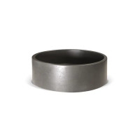 Раковина Round накладная 36x36 см цвет графит матовый