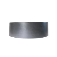 Раковина Round накладная 36x36 см цвет черный матовый