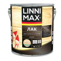 Лак паркетный Linnimax матовый прозрачный 2.5 л