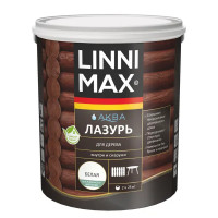 Лазурь для дерева Linnimax полуматовая белая 2.5 л