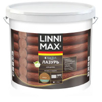 Лазурь для дерева Linnimax полуматовая орех 9 л
