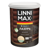 Лазурь для дерева Linnimax полуматовая прозрачная 0.9 л