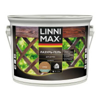 Лазурь-гель для дерева Linnimax полуматовая орех 2.5 л