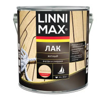 Лак яхтный Linnimax глянцевая прозрачный 2.5 л