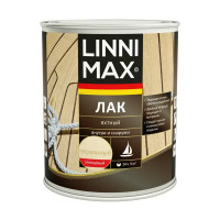 Лак яхтный Linnimax глянцевая прозрачный 0.75 л