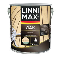 Лак яхтный Linnimax матовая прозрачный 2.5 л