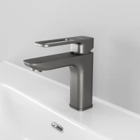 Смеситель для раковины Iddis Slide SLIGM00i01 однорычажный цвет графит матовый