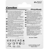 Батарейка никель-металлгидридная Camelion Always Ready NH-AAA1100BP2 AAA 2 шт.