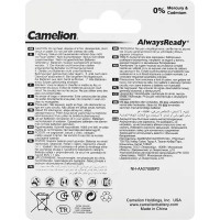 Батарейка никель-металлгидридная Camelion Always Ready NH-AA2700BP2 AA 2 шт.