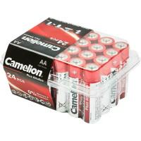 Батарейка алкалиновая Camelion Plus Alkaline LR6-PB24 AA 24 шт.