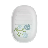 Мыльница Proffi Home Crocus пластик цвет белый