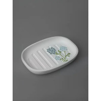 Мыльница Proffi Home Crocus пластик цвет белый