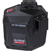 Нивелир лазерный Elitech HD LN 12D зеленый луч, 20 м