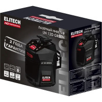 Нивелир лазерный Elitech HD LN 12D зеленый луч, 20 м