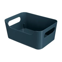 Корзина для хранения Scandi 12x17x7.5 см полипропилен синий