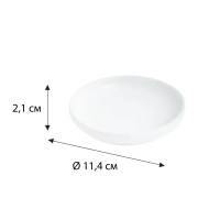 Мыльница Fixsen Milk FX-601-4 керамика цвет белая
