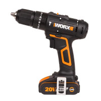 Дрель-шуруповерт аккумуляторная Worx WT375, 20 В Li-ion 2x2 Ач