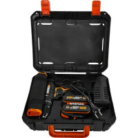 Дрель-шуруповерт аккумуляторная Worx WT375, 20 В Li-ion 2x2 Ач