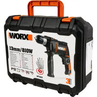 Дрель-шуруповерт сетевая ударная Worx WT323 WX, 800 Вт