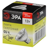 Лампа галогеновая Эра GU4-MR11-35W-12V-30CL GU4 12 В 35 Вт капсула 280 лм