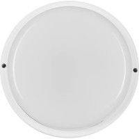 Светильник ЖКХ светодиодный Wolta LCL04-25W-R21-4K-SM 25 Вт IP65 с датчиком движения круг цвет белый
