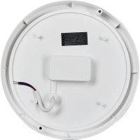 Светильник ЖКХ светодиодный Wolta LCL04-25W-R21-4K-SM 25 Вт IP65 с датчиком движения круг цвет белый