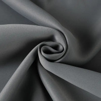 Штора на ленте димаут Ален 140x270 см цвет асфальт