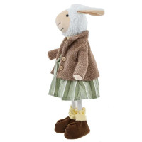Игрушка набивная Овечка 797346_2 21x12x40 см ПВХ цвет зеленый