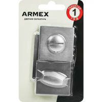 Фиксатор Armex WC-3020-CRS, алюминий, цвет хром