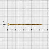 Саморезы по бетону оцинкованные 7.5x132 мм