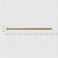 Саморезы по бетону оцинкованные 7.5x202 мм