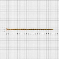 Саморезы по бетону оцинкованные 7.5x212 мм