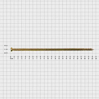 Саморезы по бетону оцинкованные 7.5x225 мм